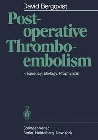 bokomslag Postoperative Thromboembolism
