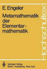 bokomslag Metamathematik der Elementarmathematik