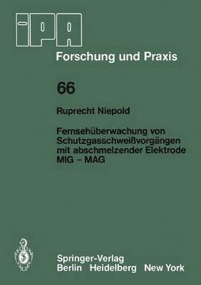 Fernsehberwachung von Schutzgasschweivorgngen mit abschmelzender Elektrode MIG  MAG 1