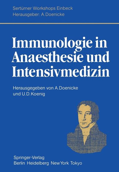 bokomslag Immunologie in Anaesthesie und Intensivmedizin