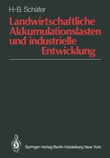 bokomslag Landwirtschaftliche Akkumulationslasten und industrielle Entwicklung