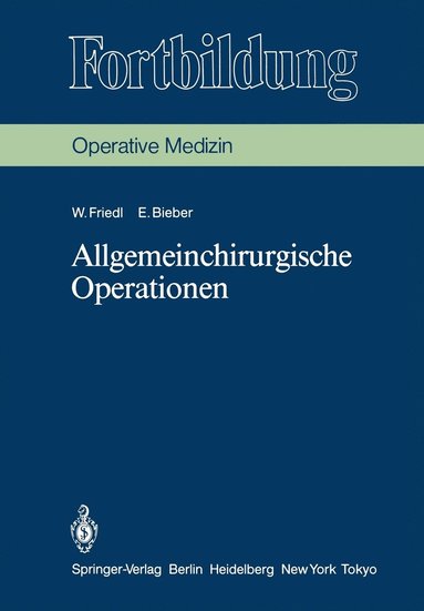 bokomslag Allgemeinchirurgische Operationen