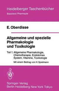 bokomslag Allgemeine und spezielle Pharmakologie und Toxikologie