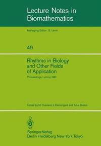 bokomslag Rhythms in Biology and Other Fields of Application