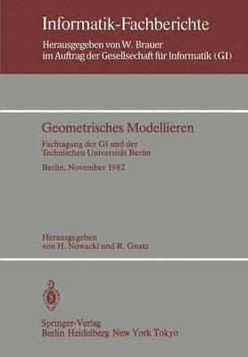 bokomslag Geometrisches Modellieren