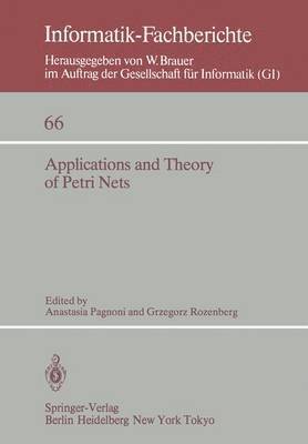 bokomslag Applications and Theory of Petri Nets