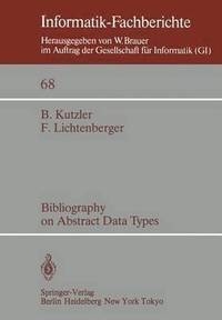 bokomslag Bibliography on Abstract Data Types