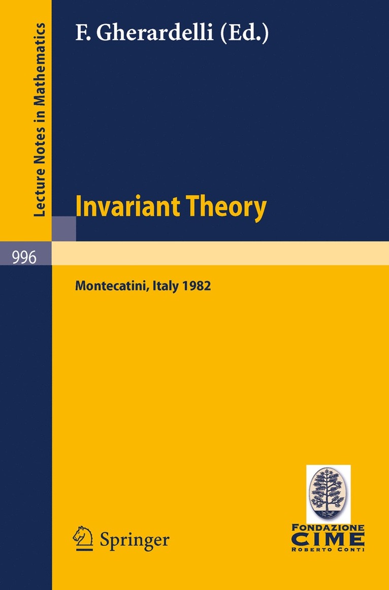 F. Gherardelli - Invariant Theory, Häftad