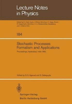 bokomslag Stochastic Processes, Formalism and Applications