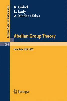 bokomslag Abelian Group Theory