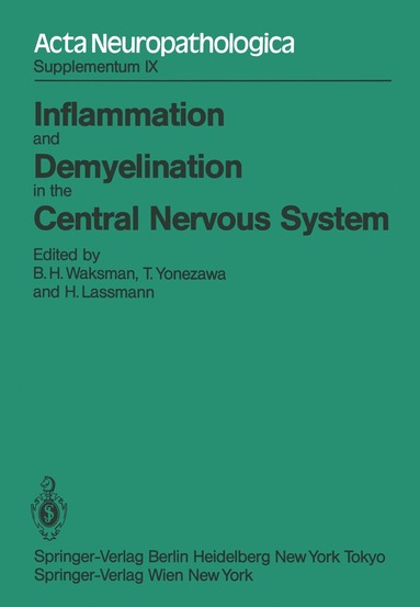 bokomslag Inflammation and Demyelination in the Central Nervous System