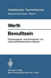 bokomslag Bewußtsein