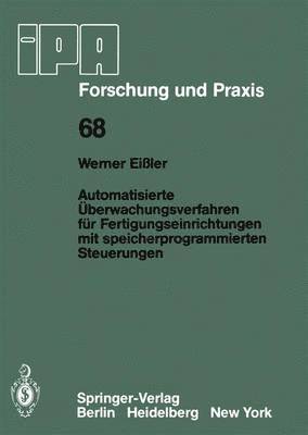 bokomslag Automatisierte berwachungsverfahren fr Fertigungseinrichtungen mit speicherprogrammierten Steuerungen