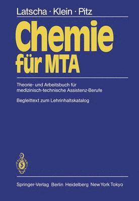 bokomslag Chemie fr MTA