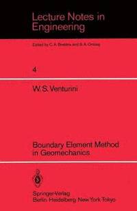 bokomslag Boundary Element Method in Geomechanics