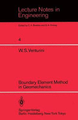 Boundary Element Method in Geomechanics 1