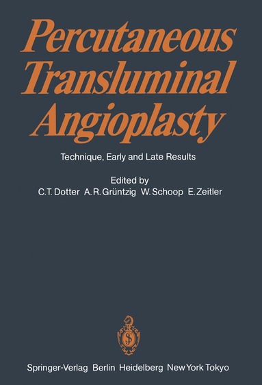 bokomslag Percutaneous Transluminal Angioplasty