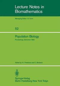 bokomslag Population Biology