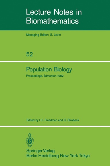 bokomslag Population Biology