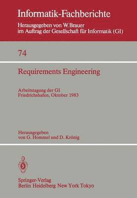 bokomslag Requirements Engineering