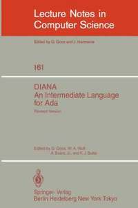 bokomslag DIANA. An Intermediate Language for Ada