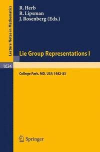 bokomslag Lie Group Representations I