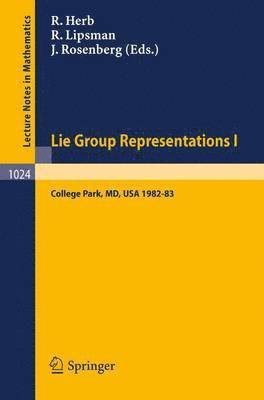 bokomslag Lie Group Representations I