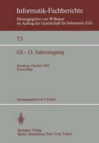 bokomslag GI  13. Jahrestagung