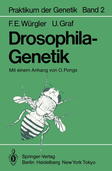 bokomslag Drosophila-Genetik