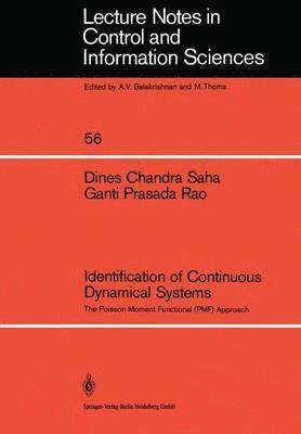 bokomslag Identification of Continuous Dynamical Systems