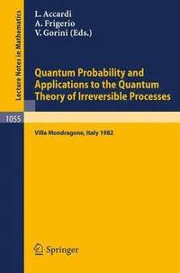 bokomslag Quantum Probability and Applications to the Quantum Theory of Irreversible Processes