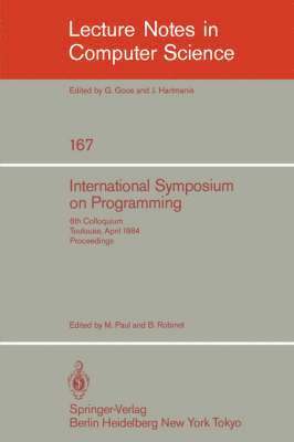 bokomslag International Symposium on Programming