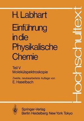 bokomslag Einfhrung in die Physikalische Chemie