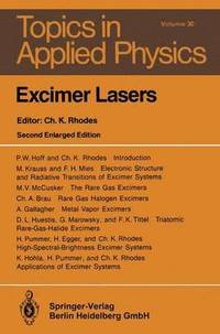 bokomslag Excimer Lasers