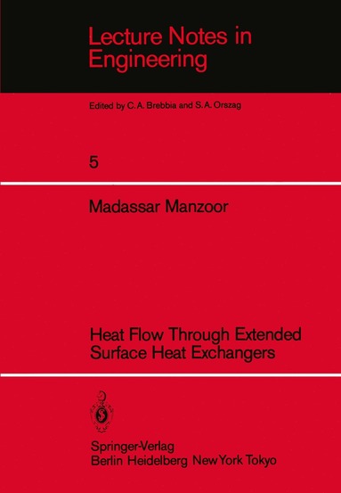 bokomslag Heat Flow Through Extended Surface Heat Exchangers