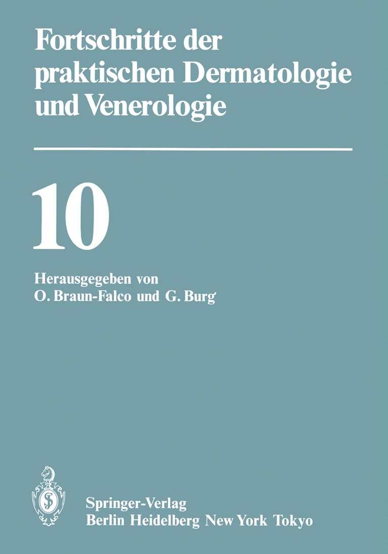 Fortschritte der praktischen Dermatologie und Venerologie 1