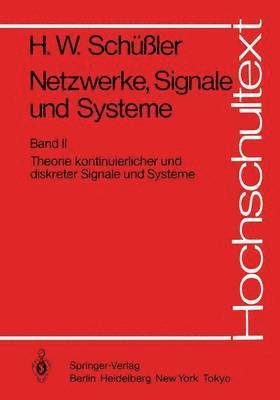 bokomslag Netzwerke, Signale und Systeme