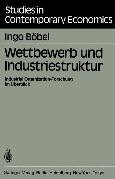 I. Böbel - Wettbewerb und Industriestruktur, Häftad