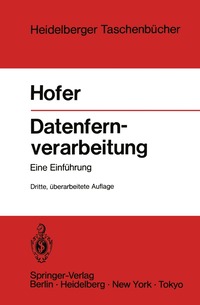 bokomslag Datenfernverarbeitung