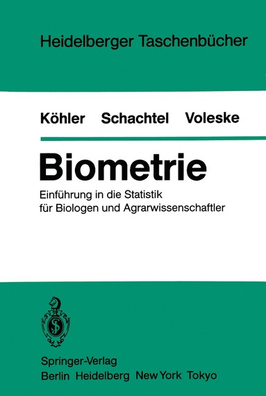 bokomslag Biometrie