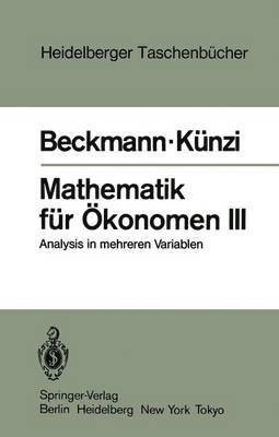 Mathematik fr konomen III 1