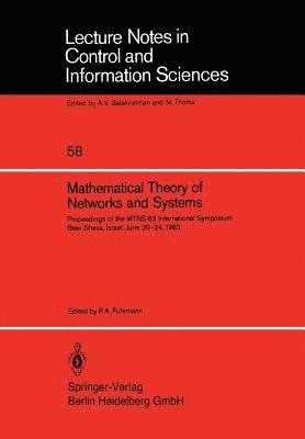 Mathematical Theory of Networks and Systems 1