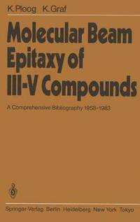 bokomslag Molecular Beam Epitaxy of IIIV Compounds