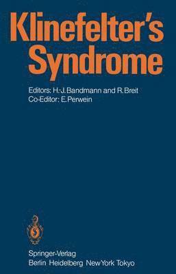 H.-J. Bandmann, R. Breit, E. Perwein, H. -J Bandmann, H. -J. Bandmann - Klinefelter’s Syndrome, Häftad