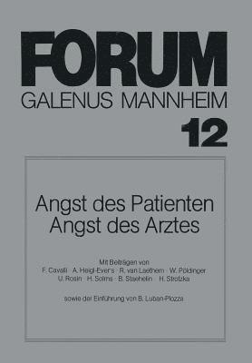 Angst des Patienten Angst des Arztes 1