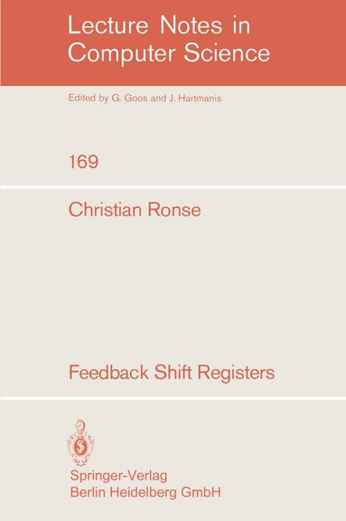 Christian Ronse - Feedback Shift Registers, Häftad