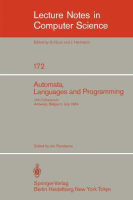 Automata, Languages, and Programming 1