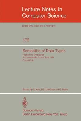 Semantics of Data Types 1