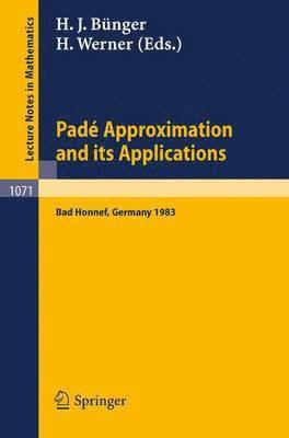 Pade Approximations and its Applications 1
