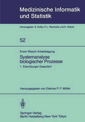 D.P.F. Möller, D. P. F. Möller - Erwin-Riesch Arbeitstagung Systemanalyse biologischer Prozesse, Häftad
